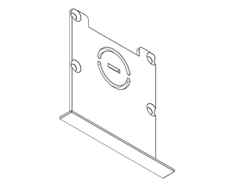 Molto Luce LOG 50 ENDKAPPEN R (grau) - Produktbild 2