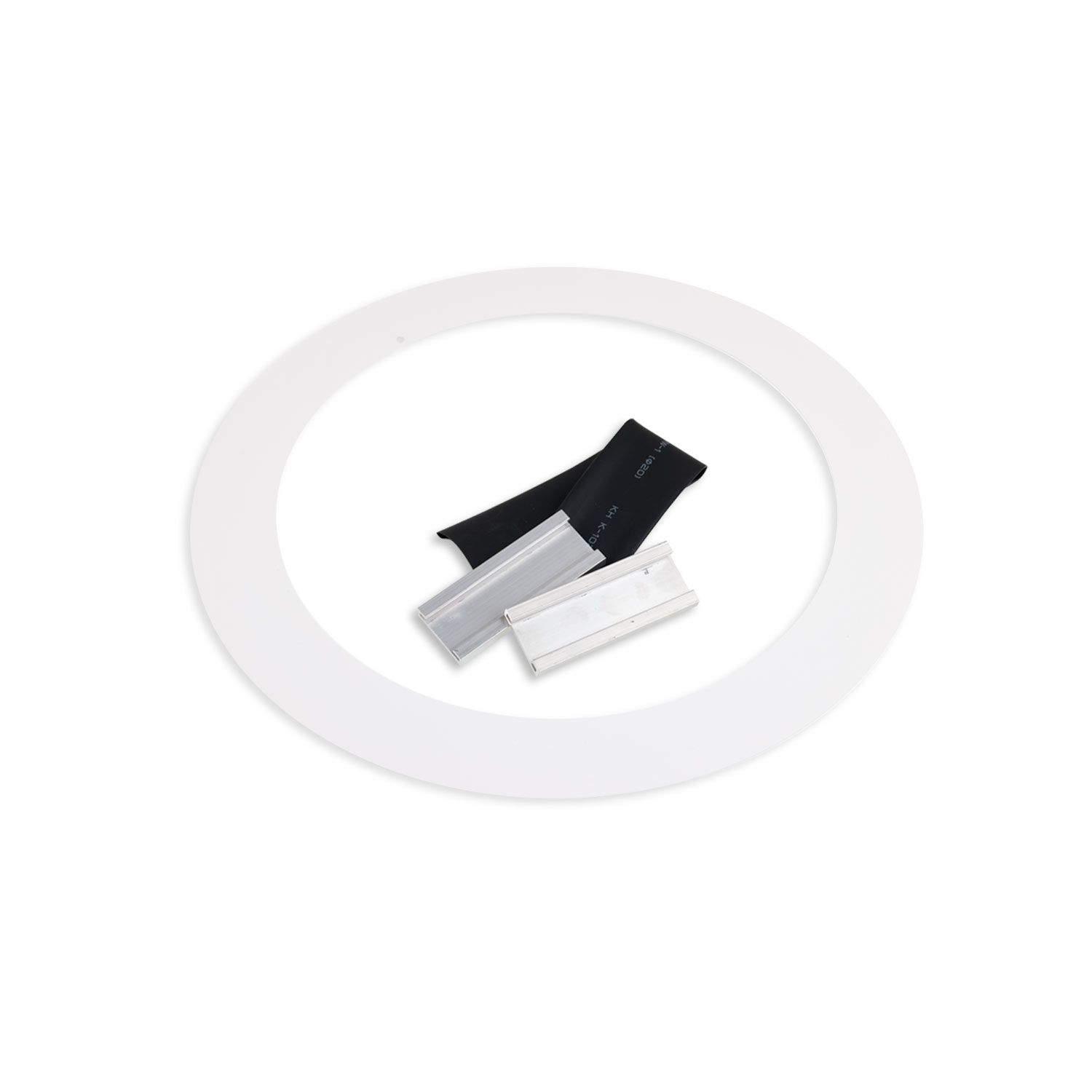 ISOLED Loch Adapterplatte für Downlights, ohne Federn, weiß, ID 200mm - AD 260mm ISOLED Loch Adapterplatte für Downlights, ohne Federn, weiß, ID 200mm - AD 260mm - 1