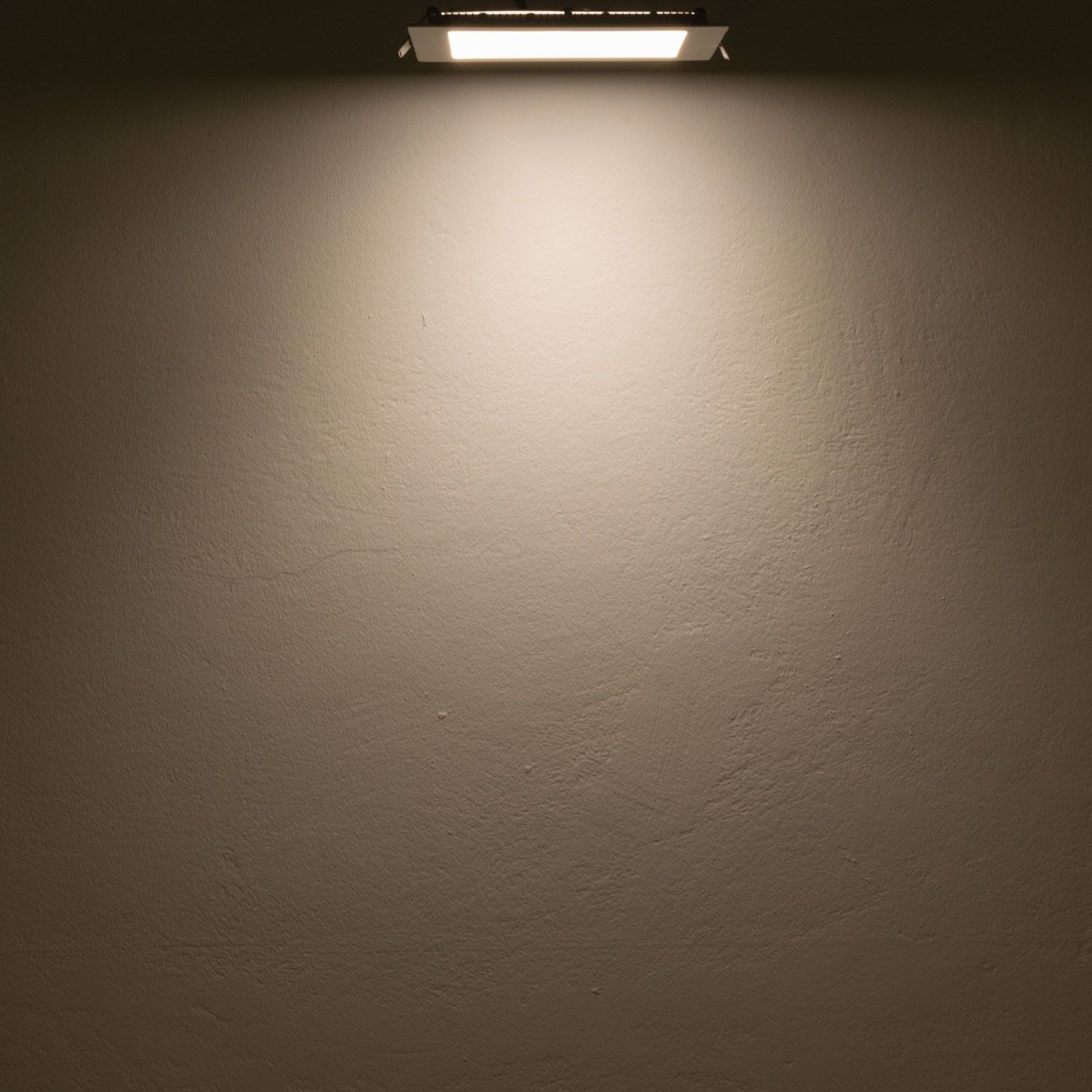 ISOLED LED Downlight, 15W, eckig, ultraflach, blendungsreduziert, weiß, warmweiß, dimmbar CRI90 - 4