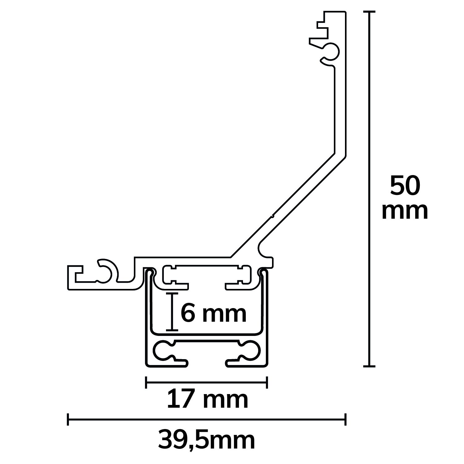ISOLED LED Eckprofil CORNER20 V3, Aluminium eloxiert, 200cm - 4