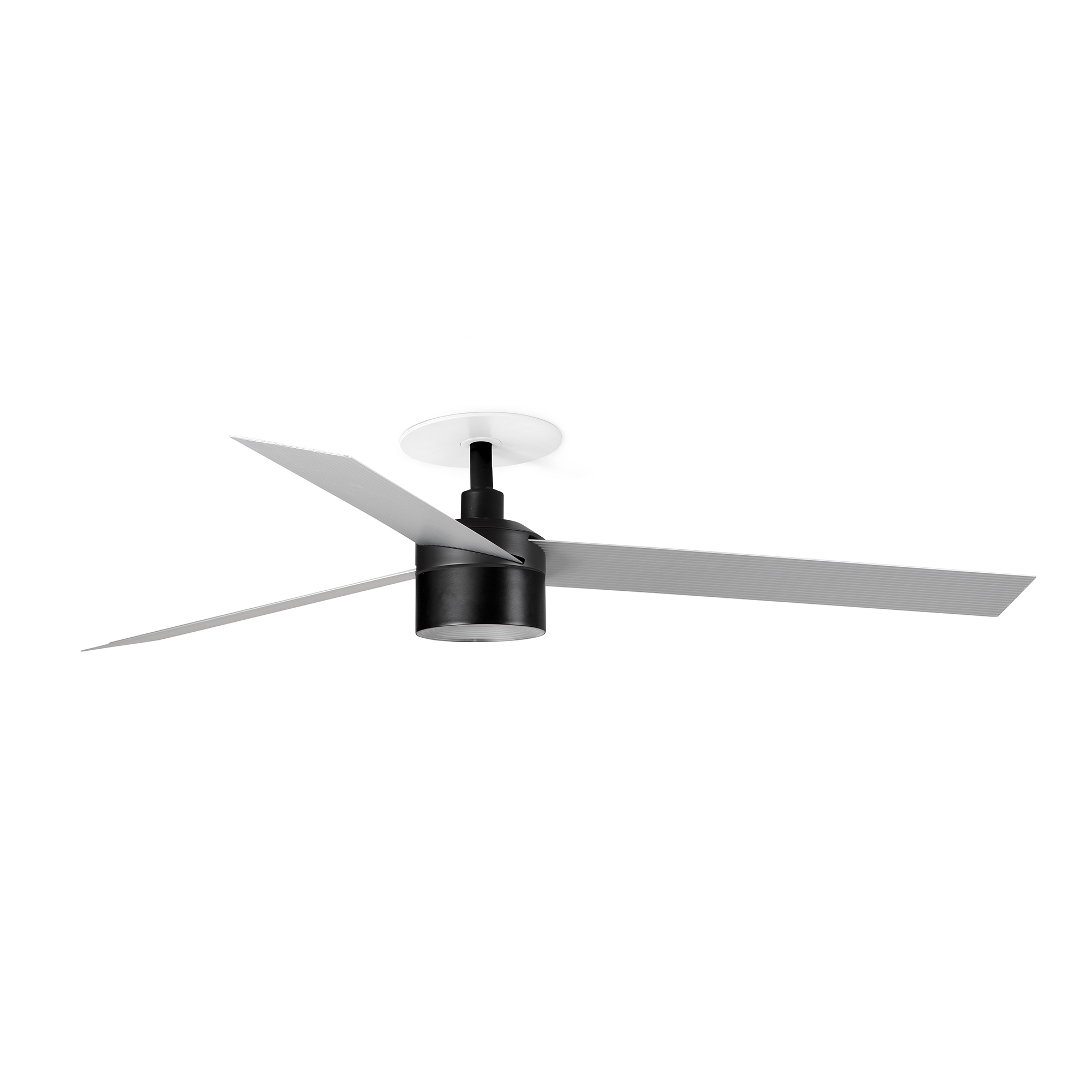 Faro CRUISER RECESSED TEK L Gleichstrom-Ventilator Schwarz/Aluminium 3000K - Produktbild 1