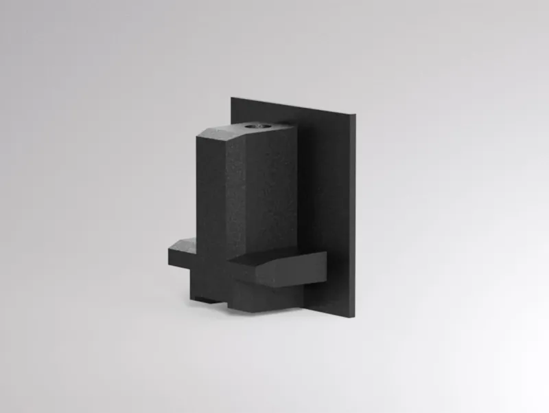 Molto Luce VOLARE ENDSTUCK (schwarz) Molto Luce VOLARE ENDSTUCK (schwarz) - Produktbild 1