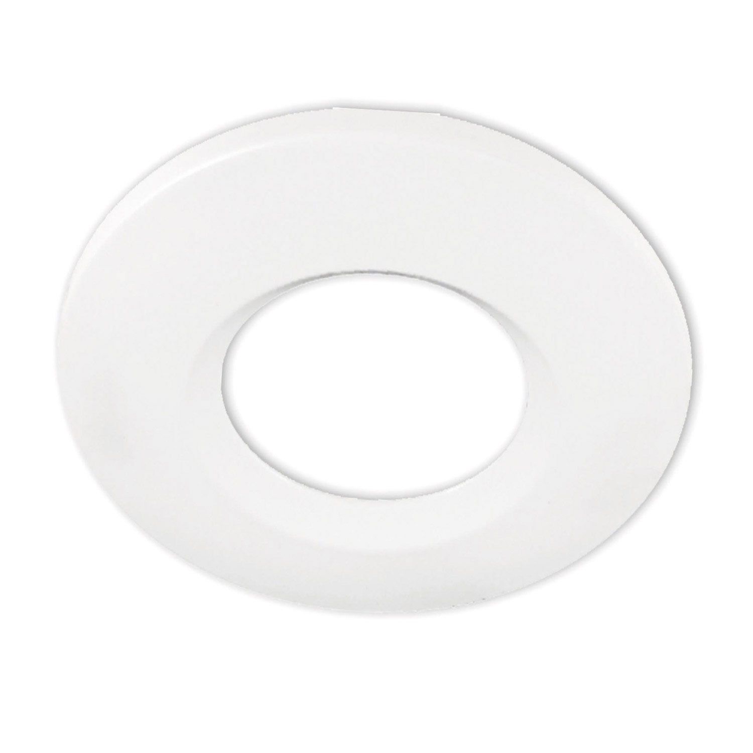 ISOLED Cover Aluminium rund/Kante weiß matt für Sys-68 ISOLED Cover Aluminium rund/Kante weiß matt für Sys-68 - 1