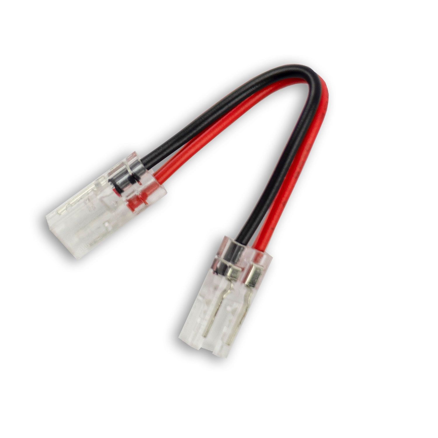 ISOLED Kontakt-Verbinder mit Kabel Universal (max. 5A) K2-25 für 2-pol. IP20 Flexstripes mit Breite 5mm ISOLED Kontakt-Verbinder mit Kabel Universal (max. 5A) K2-25 für 2-pol. IP20 Flexstripes mit Breite 5mm - 1