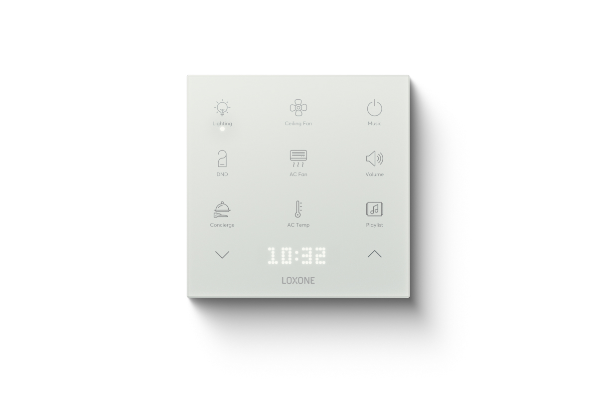 Loxone Touch Pure Flex Battery Air Samtweiß Loxone Touch Pure Flex Battery Air Samtweiß - 1