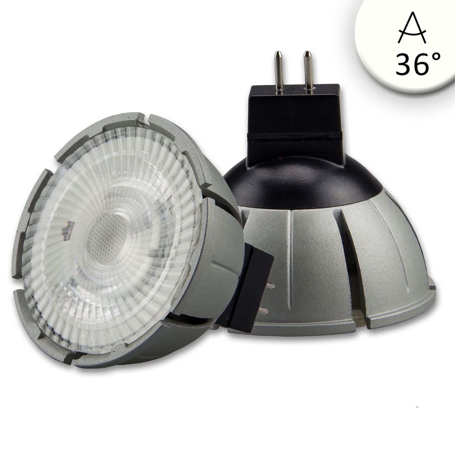 ISOLED MR16 Vollspektrum LED Strahler 7W COB, 36°, 4000K, dimmbar ISOLED MR16 Vollspektrum LED Strahler 7W COB, 36°, 4000K, dimmbar - 1