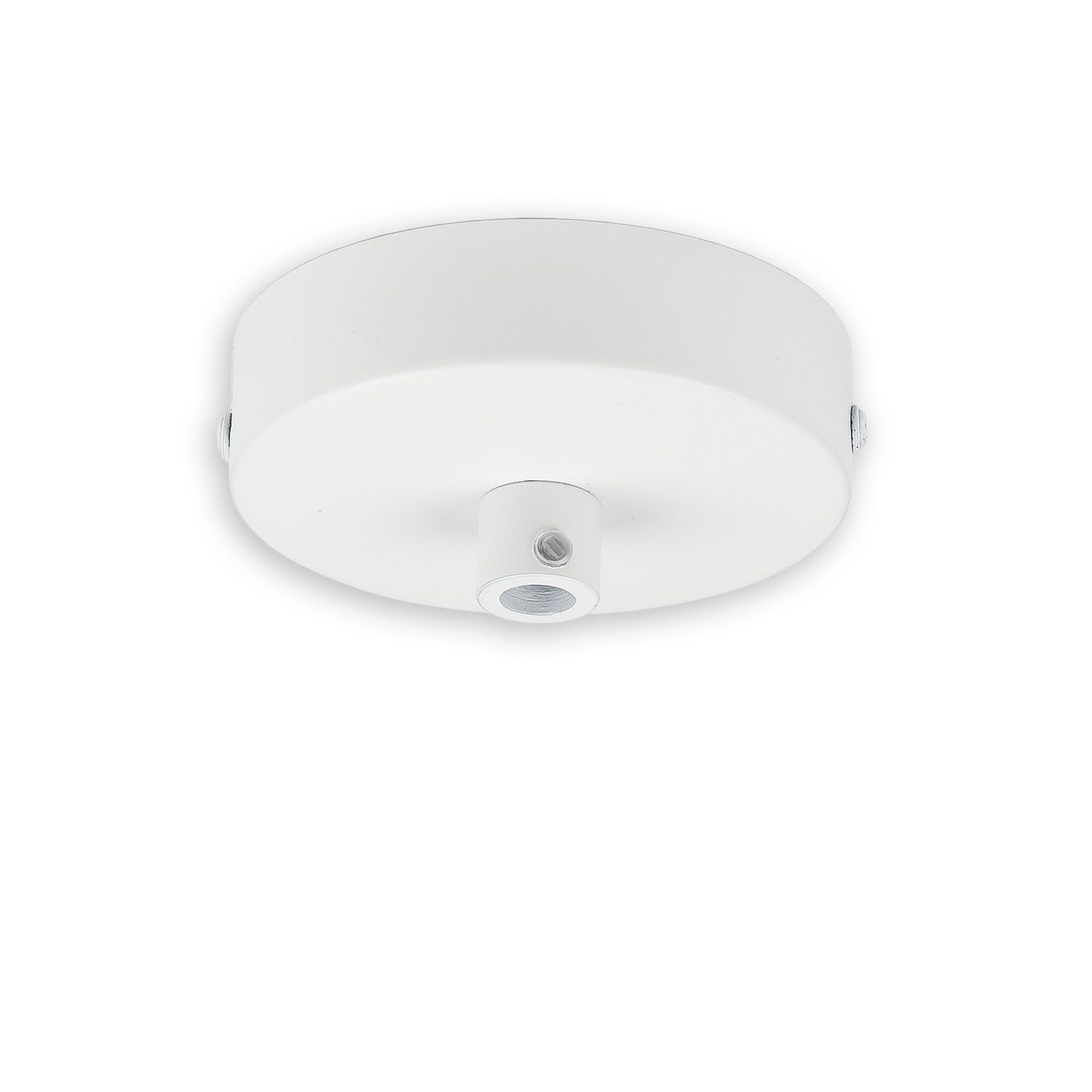 ISOLED Deckenbaldachin rund, weiß, für Kabel mit bis zu max. 9,8mm Manteldurchm. - 1