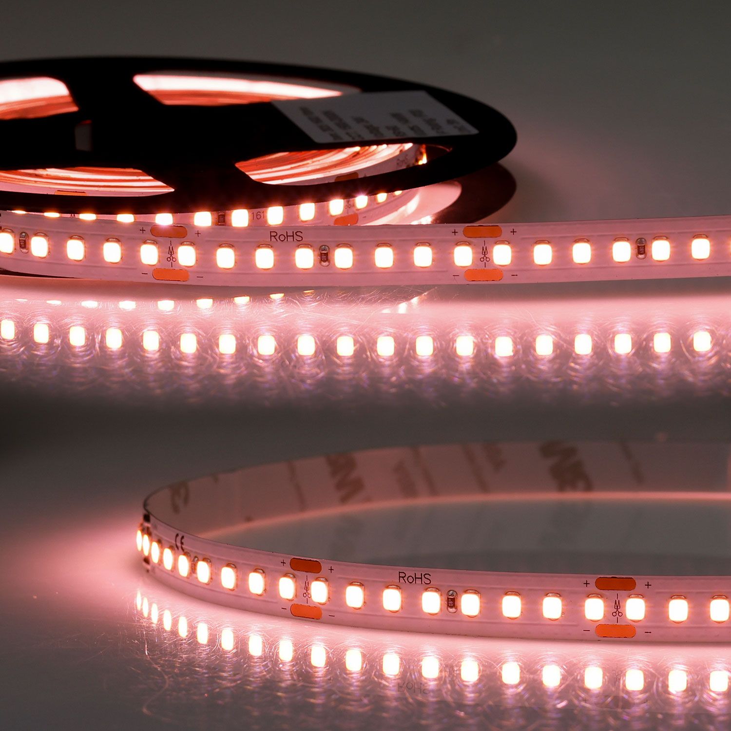 ISOLED LED CRI Food Flexband Meat, 24V DC, 14,4W, IP20, 5m Rolle, 160 LED/m - 1