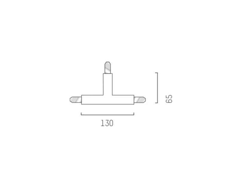 Molto Luce VOLARE T VERBINDER (schwarz chrom) - Produktbild 2
