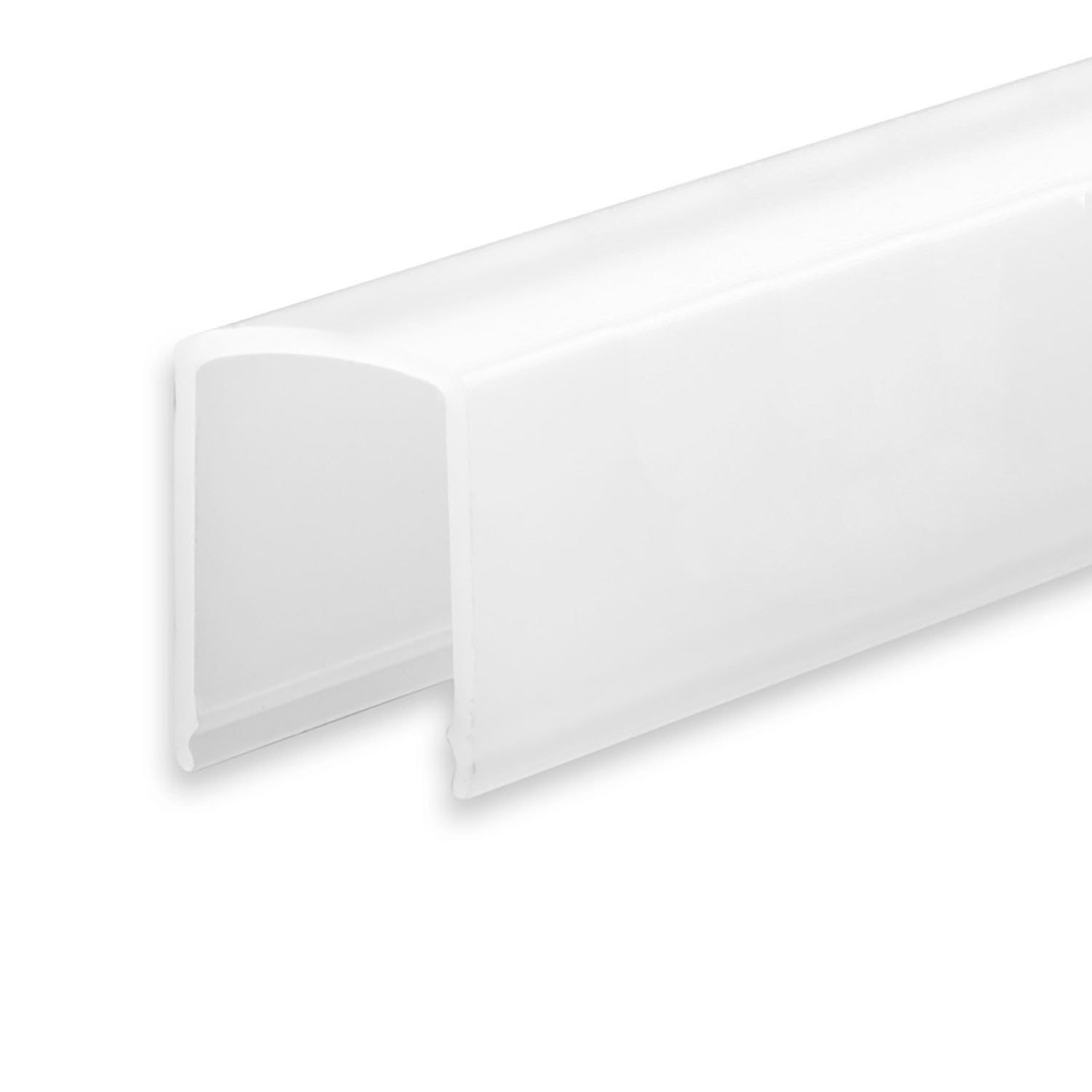 ISOLED Abdeckung COVER4 opal/satiniert 200cm für Profil SURF12 RAIL/BORDERLESS (FLAT) - 1