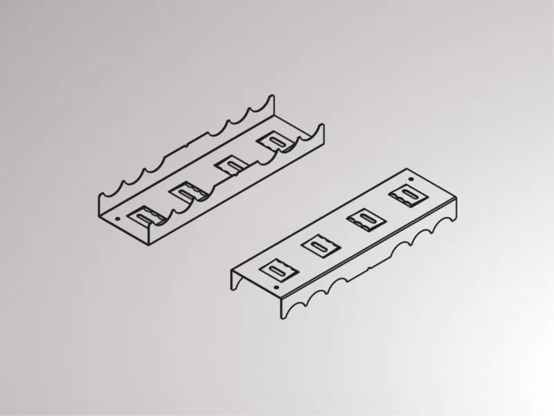 Molto Luce LOG IN/LOG OUT 2.1 LINEARVERBINDER (verzinkt) Molto Luce LOG IN/LOG OUT 2.1 LINEARVERBINDER (verzinkt) - Produktbild 1
