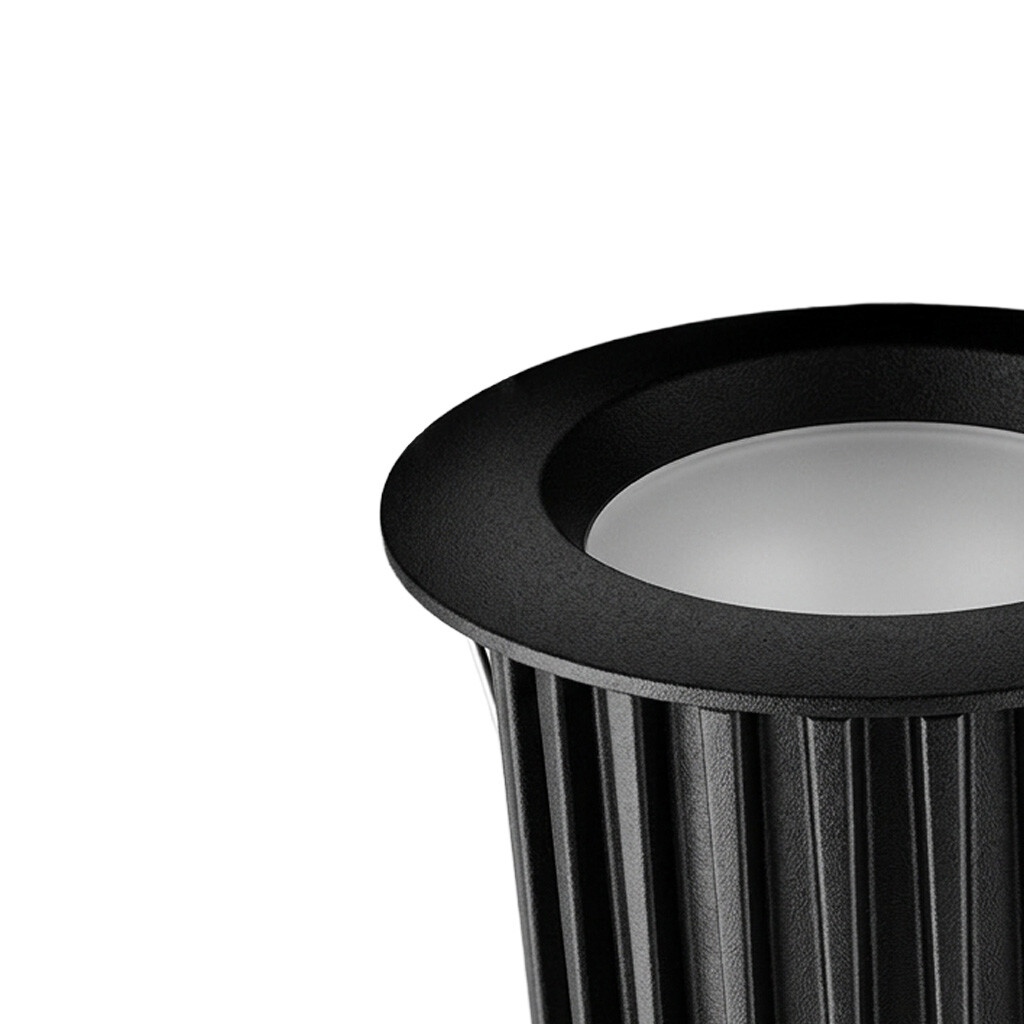 Emilum LED-Spot 24V, 10W, RGBW/2700K, CRI90 Schwarz - 7