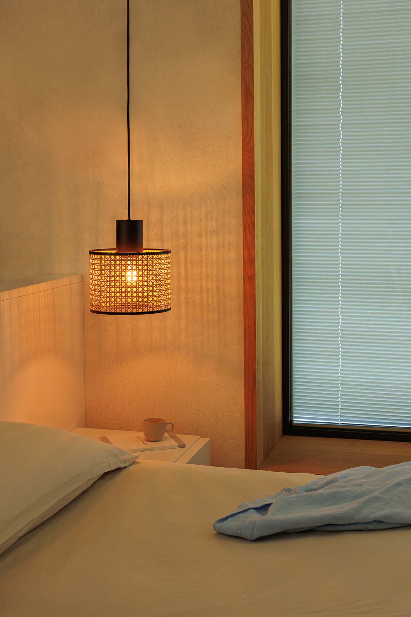 Faro MAMBO 210 Pendelleuchte schwarz/rattan - 2