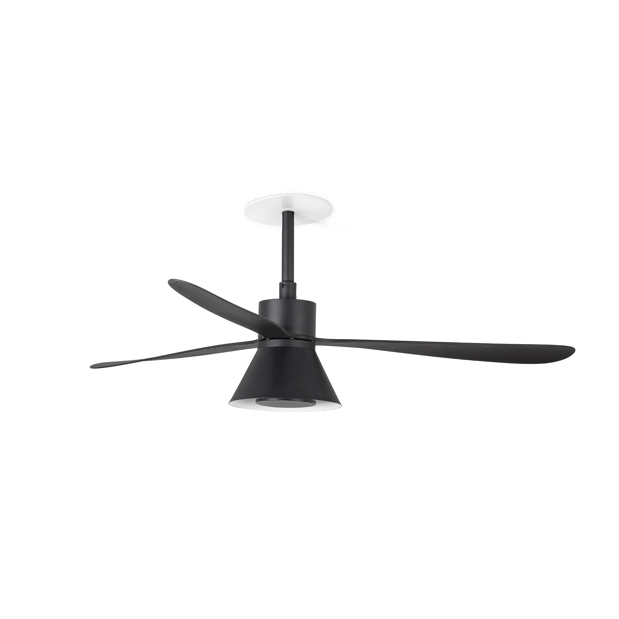 Faro AMELIA RECESSED Ventilator schwarz/schwarz Wall Control CCT - Produktbild 1