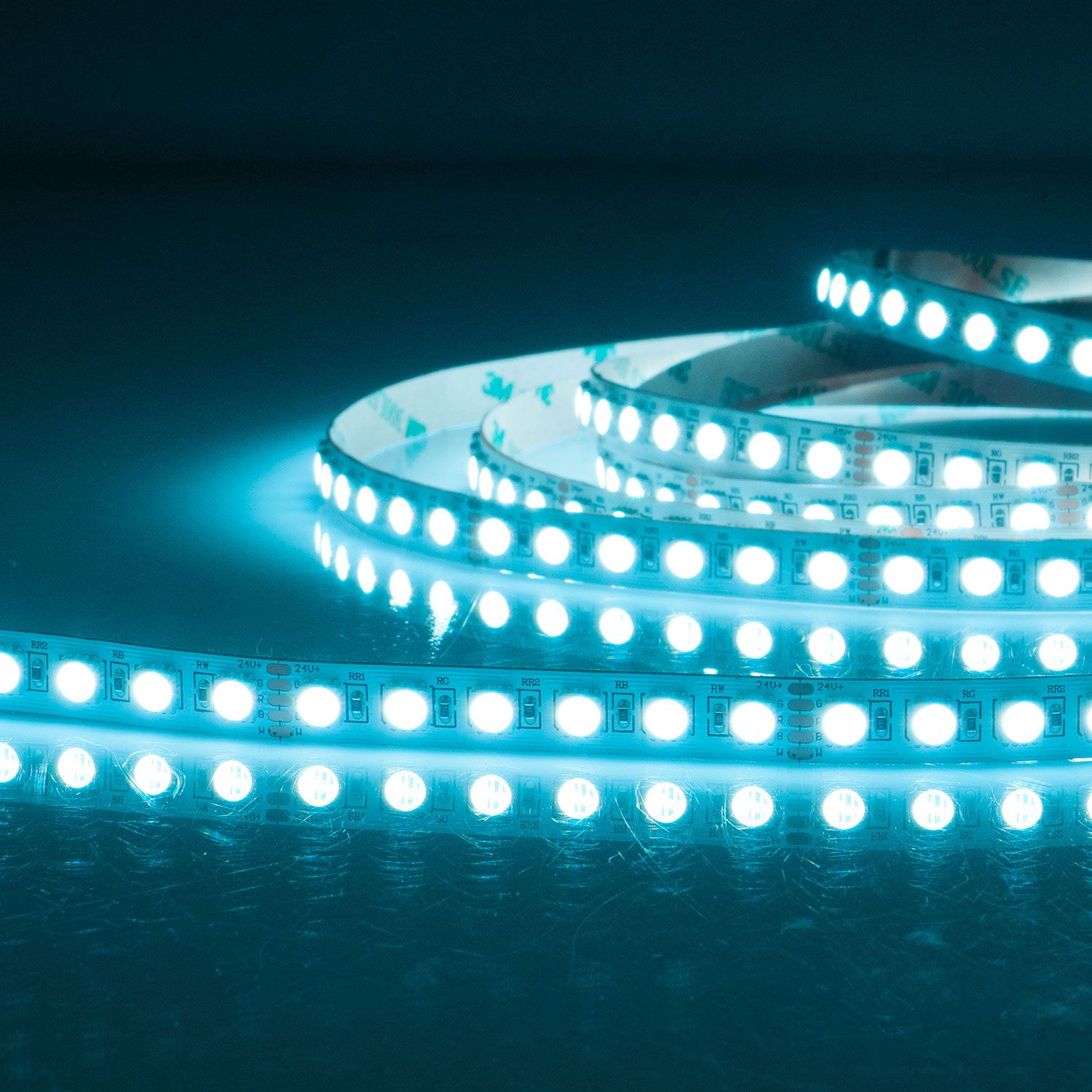 ISOLED LED SIL RGB+WW Flexband, 24V DC, 19W, 4in1 Chip, 5m Rolle, 96 LED/m - 4
