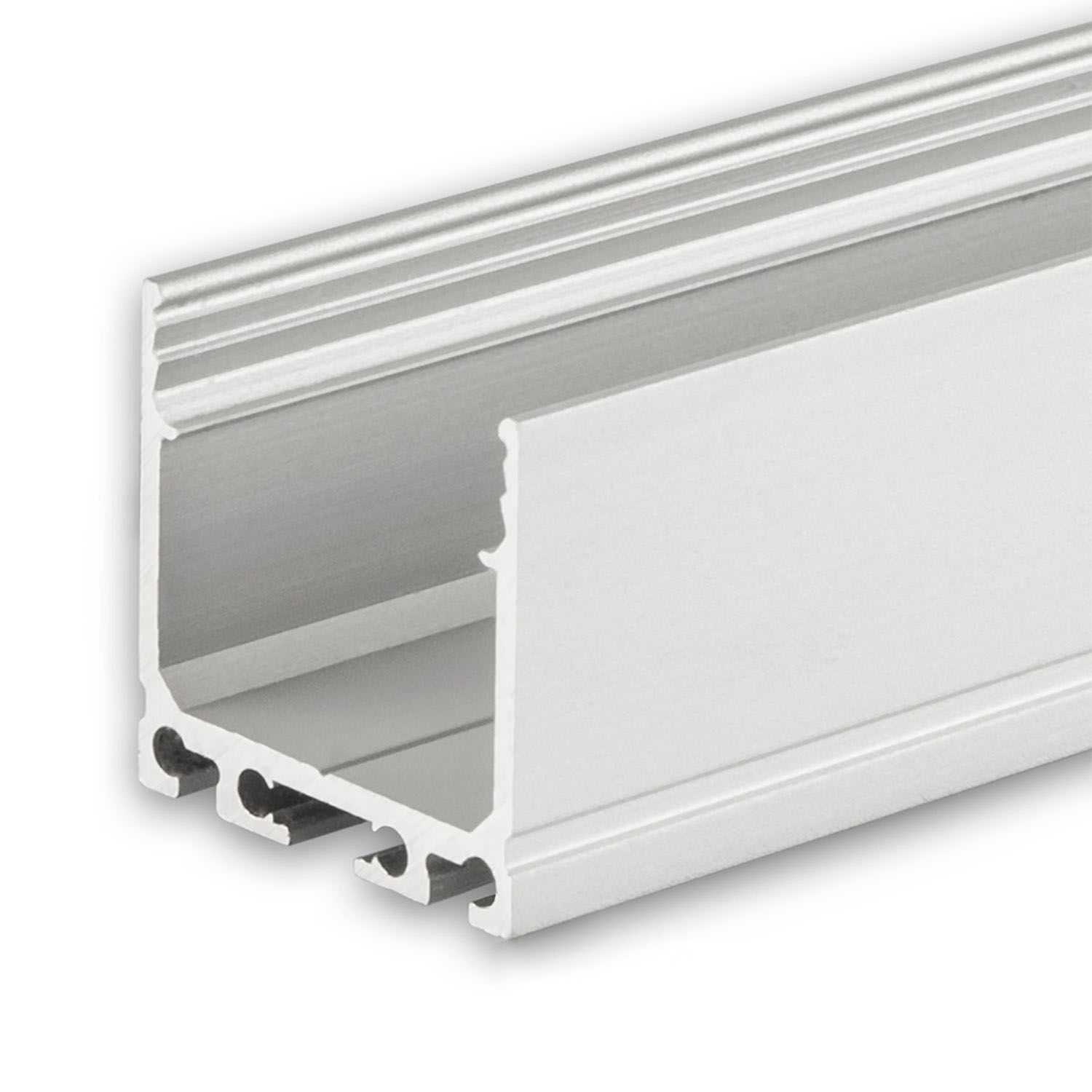ISOLED LED Aufbauprofil SURF20 Aluminium eloxiert, 200cm ISOLED LED Aufbauprofil SURF20 Aluminium eloxiert, 200cm - 1