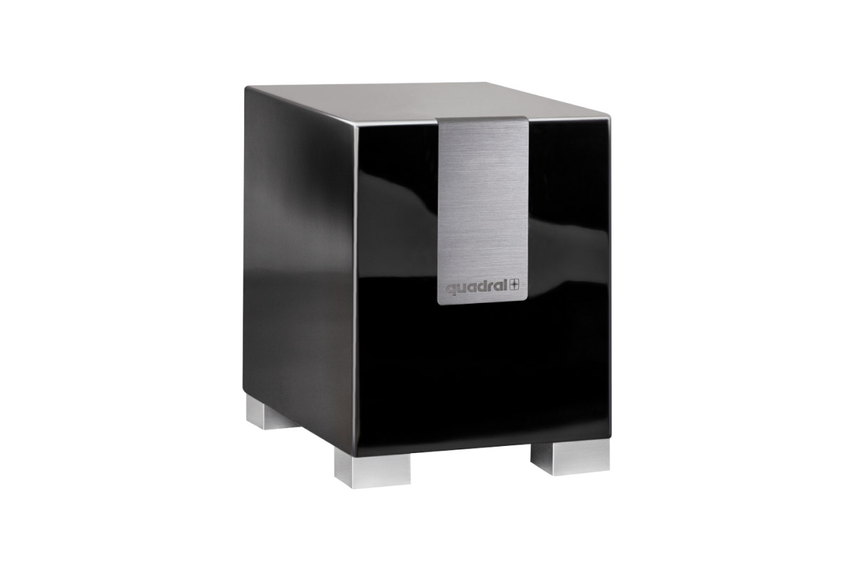 Quadral QUBE S8 Active Subwoofer Black HG - Produktbild 1