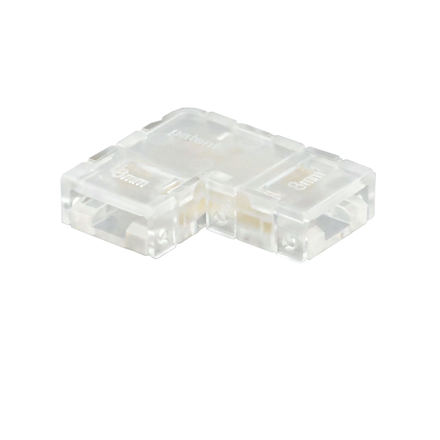 ISOLED Kontakt-Eckverbinder (max. 4A) K2-28 für 2-pol. IP20 Flexstripes mit Breite 8mm ISOLED Kontakt-Eckverbinder (max. 4A) K2-28 für 2-pol. IP20 Flexstripes mit Breite 8mm - 1