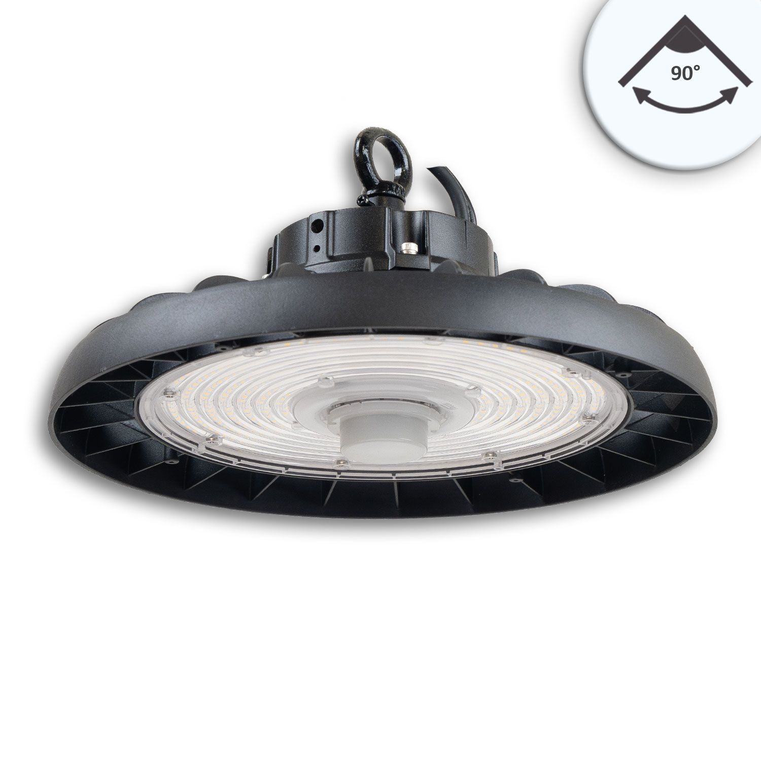 ISOLED LED Hallenleuchte FL2, PowerSwitch 120W|150W|200W, 90°, IK10, IP65, 1-10V dimmbar, kaltweiß ISOLED LED Hallenleuchte FL2, PowerSwitch 120W|150W|200W, 90°, IK10, IP65, 1-10V dimmbar, kaltweiß - 1