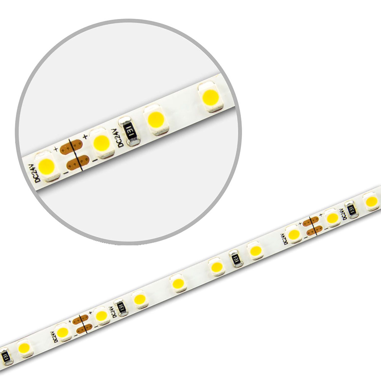 ISOLED LED CRI942 MICRO Flexband, 24V DC, 9,6W, IP20, 4200K, 5m Rolle, 120 LED/m - 3