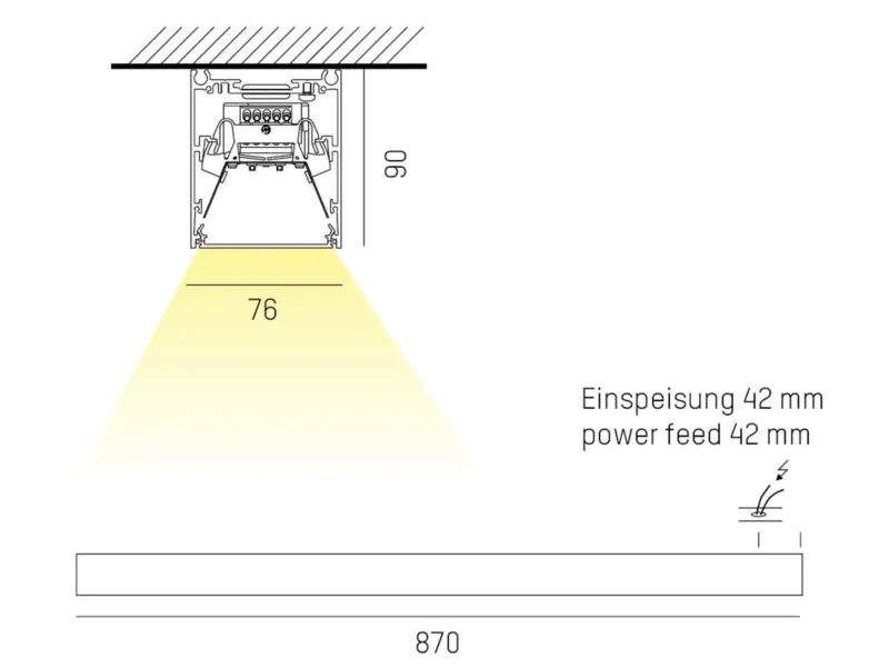 Molto Luce LOG OUT 2.1 IP54 SD (aluminium eloxiert) - Produktbild 2