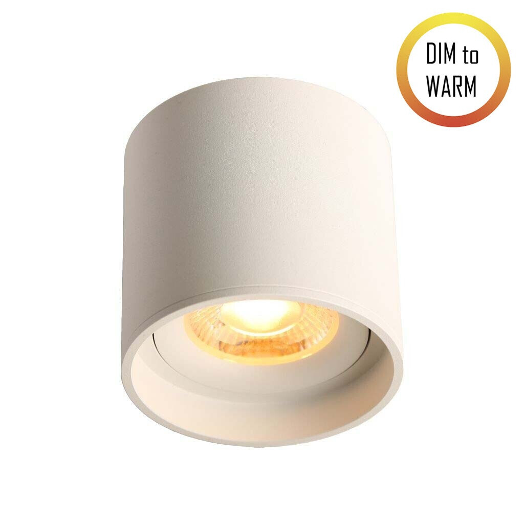 Emilum LED Ceiling Spot 24V, 8W, Dim to Warm, CRI90 Weiß Emilum LED Ceiling Spot 24V, 8W, Dim to Warm, CRI90 Weiß - Produktbild 1