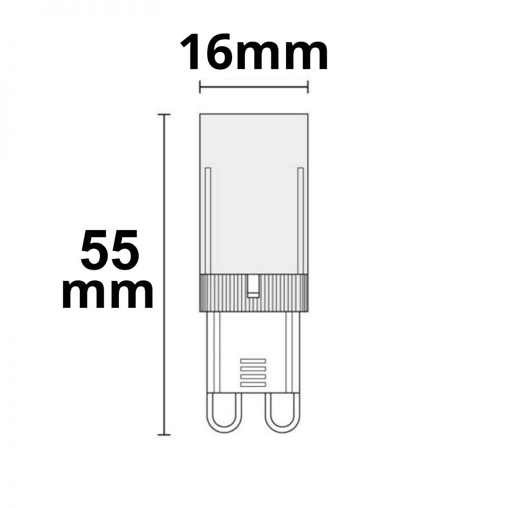 ISOLED G9 LED 32SMD, 3,5W, neutralweiß - 2