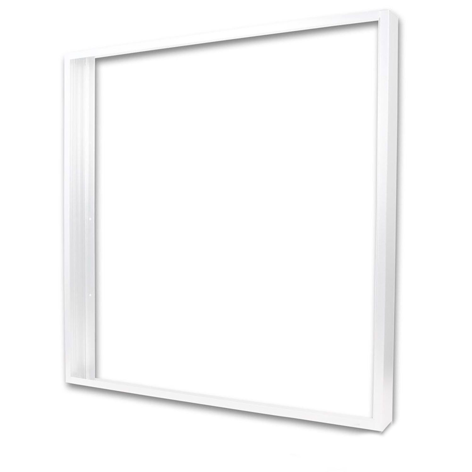 ISOLED Aufbaurahmen weiß RAL 9016 für LED Panel 625x625 ISOLED Aufbaurahmen weiß RAL 9016 für LED Panel 625x625 - 1