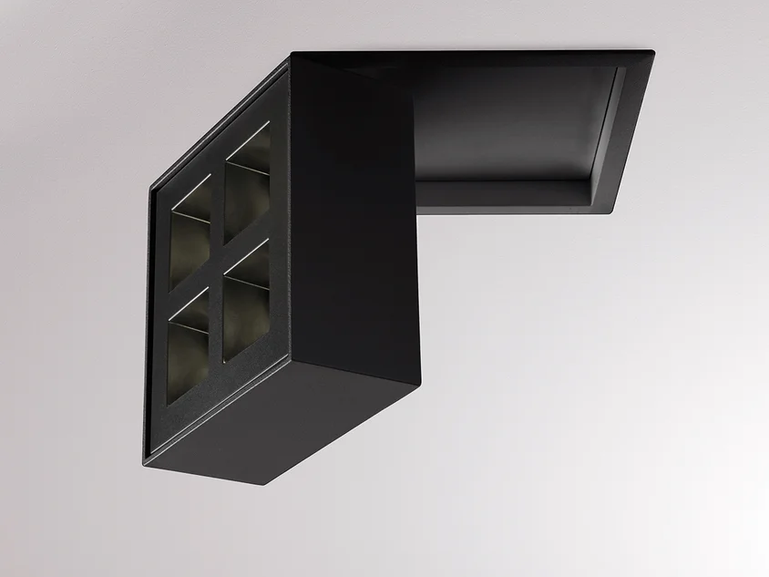 Molto Luce GRID SEMI RECESSED (schwarz) - 1