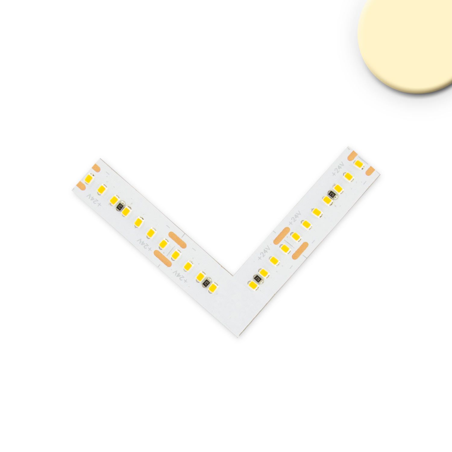 ISOLED Eckverbindung leuchtend 0,8W für CRI927 Linear10 Flexband, 24V DC, 15W, IP20 ISOLED Eckverbindung leuchtend 0,8W für CRI927 Linear10 Flexband, 24V DC, 15W, IP20 - 1