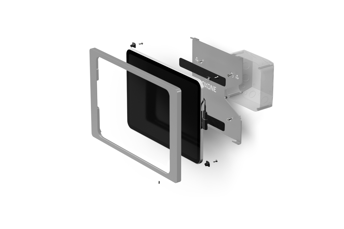 Loxone iPad Wallmount 10,9" Silber - Produktbild 5