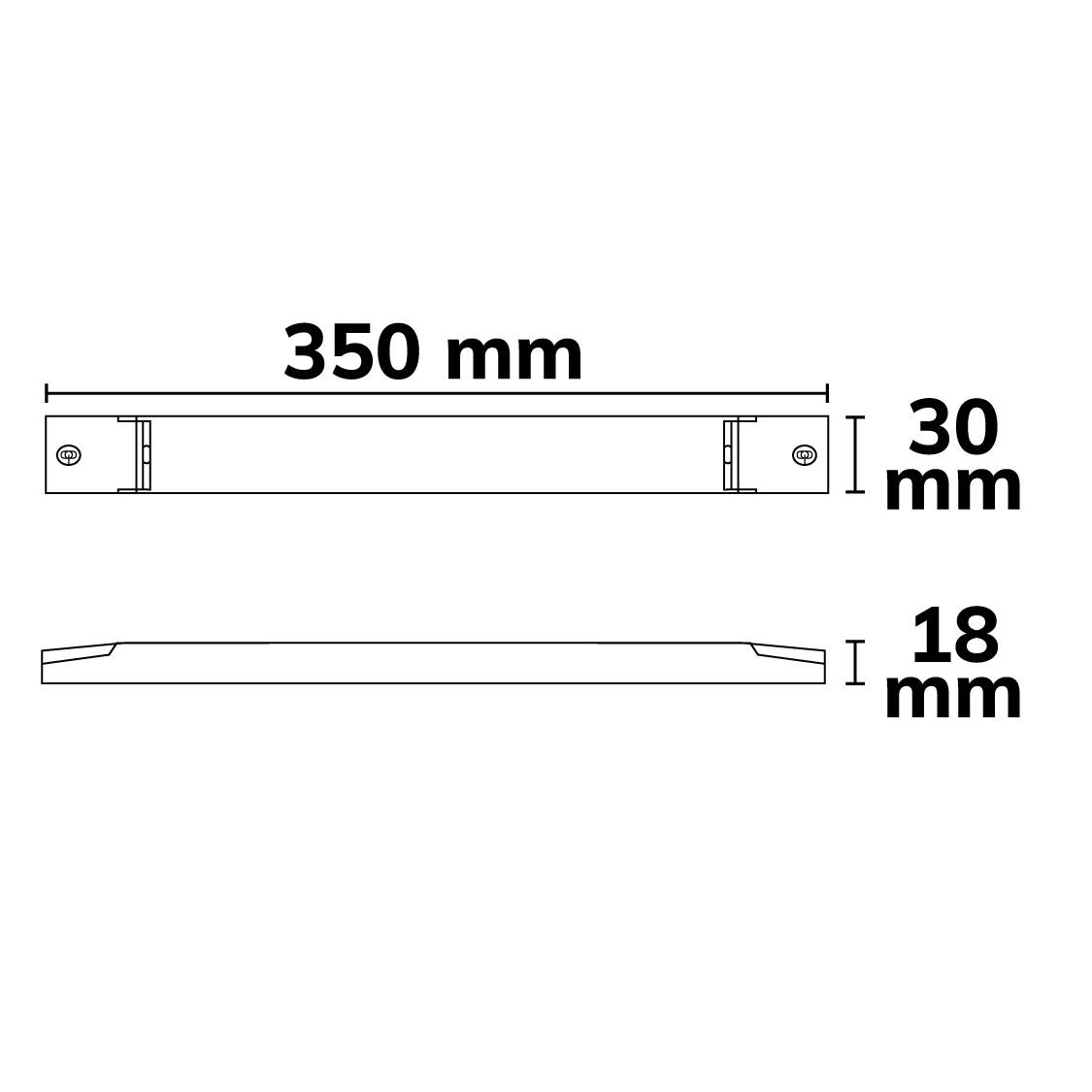 ISOLED LED PWM-Trafo 24V/DC, 0-60W, Push/DALI-2 dimmbar, SELV, ultraflach, ultraschmal - 3
