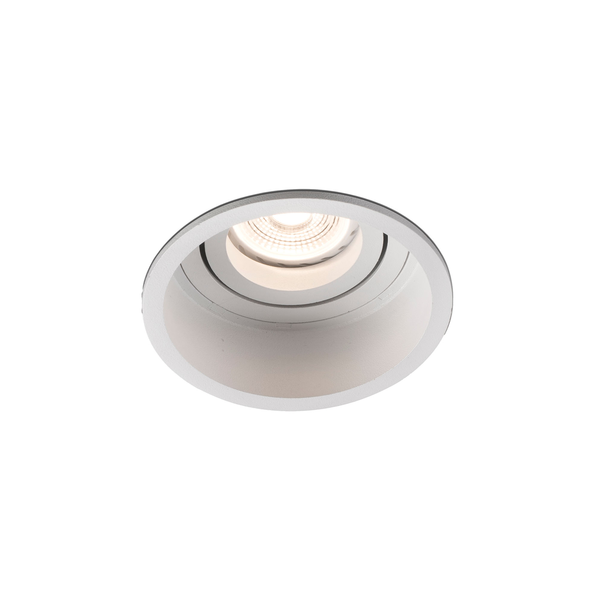 Faro HYDE R Einbaudownlight weiß rund verstellbar Faro HYDE R Einbaudownlight weiß rund verstellbar - Produktbild 1