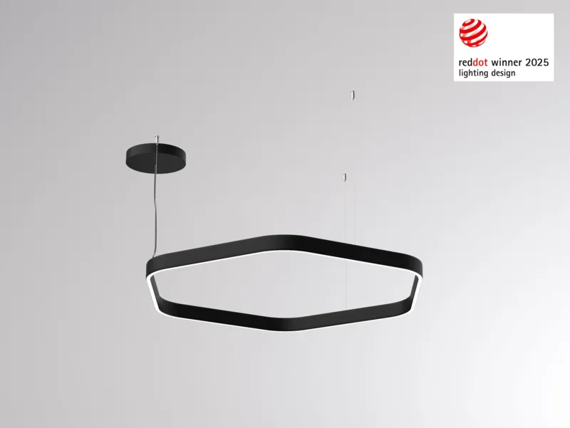 Molto Luce LON HEXAGON 1000 PD (schwarz) - 1
