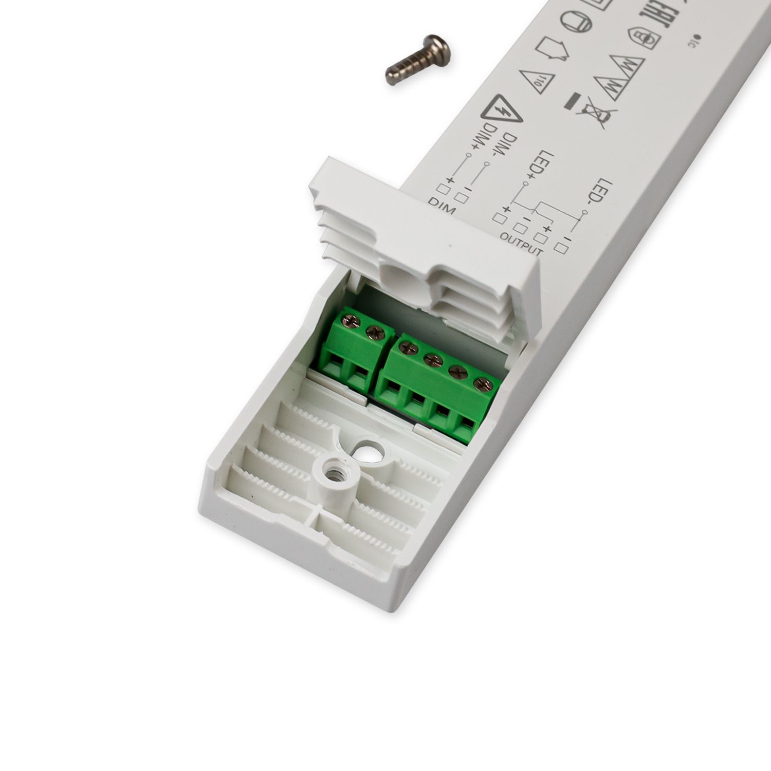 ISOLED LED PWM-Leuchten-Trafo 24V/DC, 0-100W, 1-10V dimmbar, SELV, flach, schmal - 5