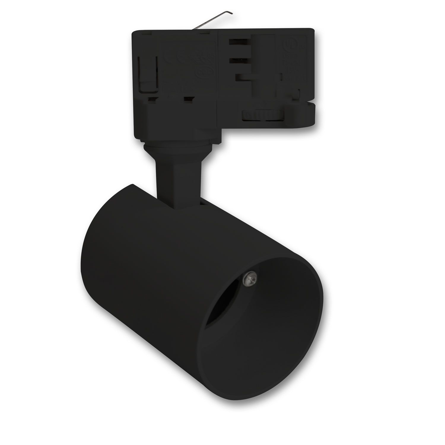 ISOLED 3-Phasen Schienen-Adapter Mini für GU10-Spots, schwarz matt ISOLED 3-Phasen Schienen-Adapter Mini für GU10-Spots, schwarz matt - 1