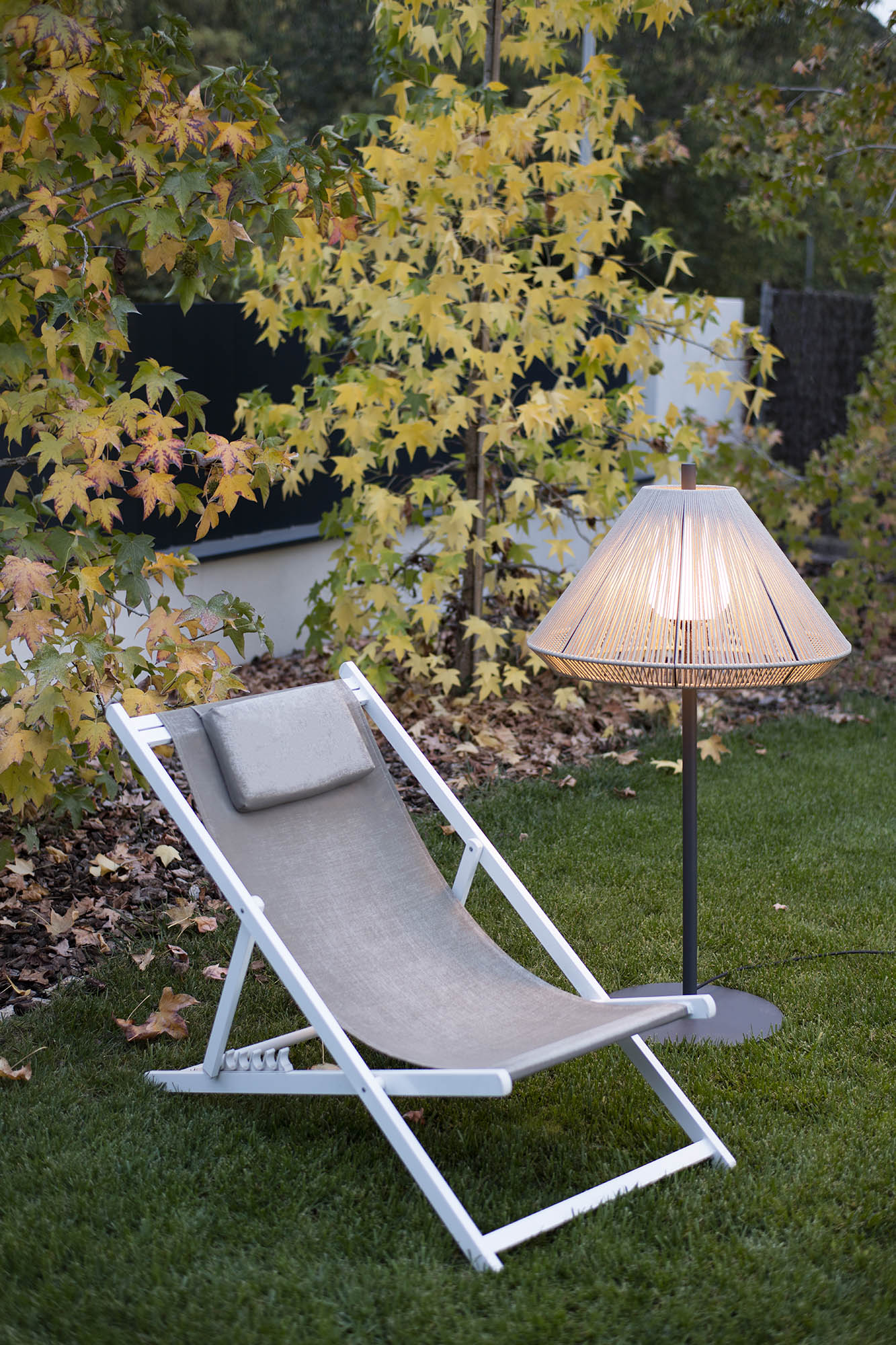 Faro SAIGON OUT 1200 C70 Stehleuchte Grau/Beige - 3