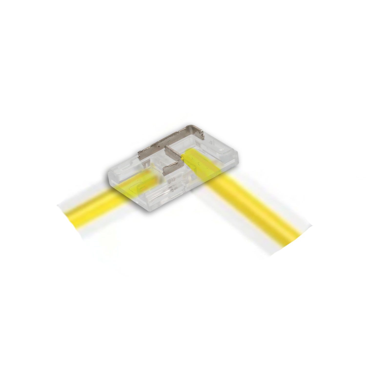 ISOLED Kontakt-Verbinder 90° (max. 5A) K3-208 für 2-pol. IP20 Flexstripes mit Breite 8mm - 2