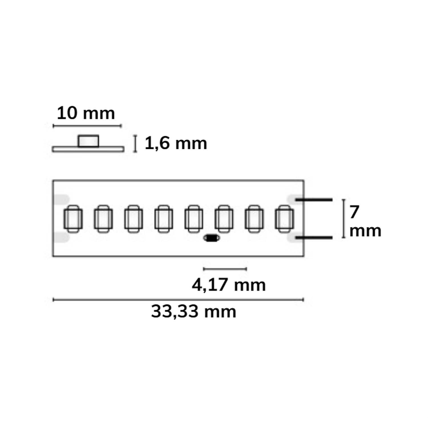 ISOLED LED HEQ927 Flexband High Bright, 24V DC, 22W, IP20, 2700K, 135 lm/W, 5m Rolle, 240 LED/m - 4
