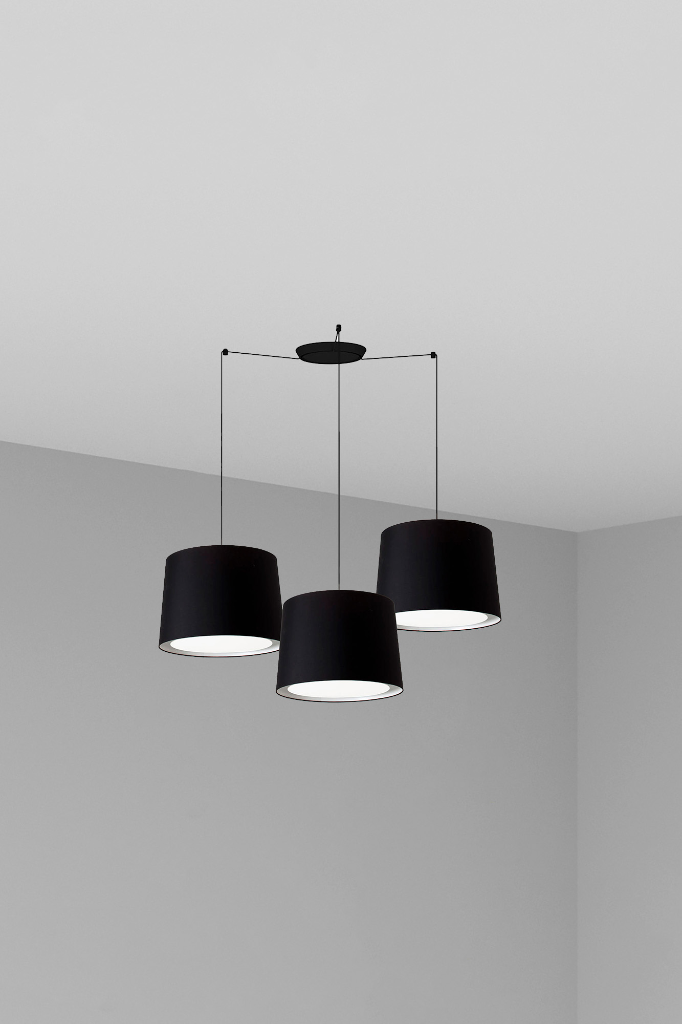 Faro CONGA 3L Schwarz Pendelleuchte Faro CONGA 3L Schwarz Pendelleuchte - 1