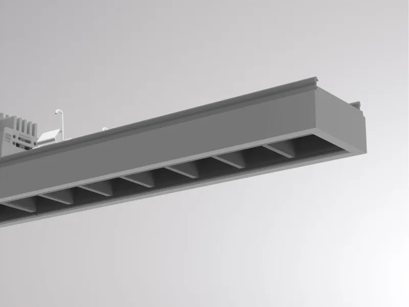 Molto Luce TRAIL LIGHT INSERT OFFICE DARK CHROM (grau) - Produktbild 1