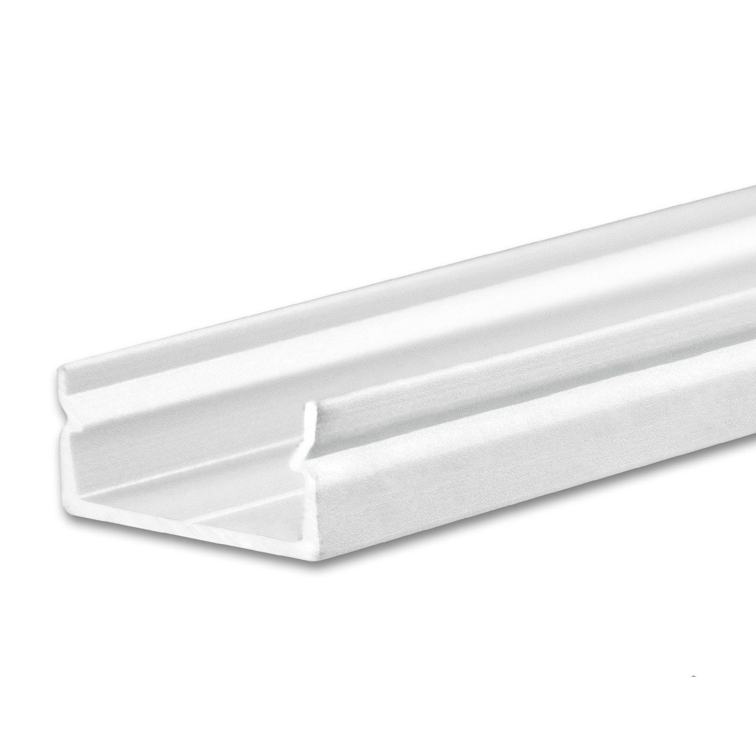 ISOLED LED Aufbauprofil PURE14 S Aluminium weiß , 200cm ISOLED LED Aufbauprofil PURE14 S Aluminium weiß , 200cm - 1