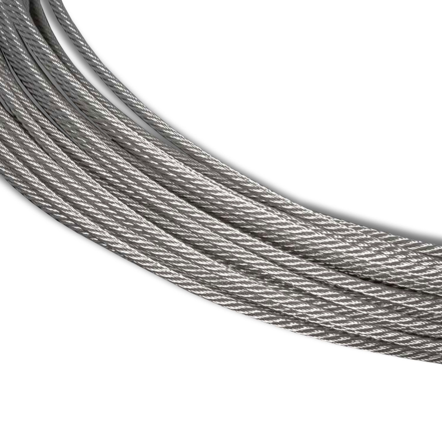 ISOLED Stahlseil 1,5mm, Länge 5m - 2