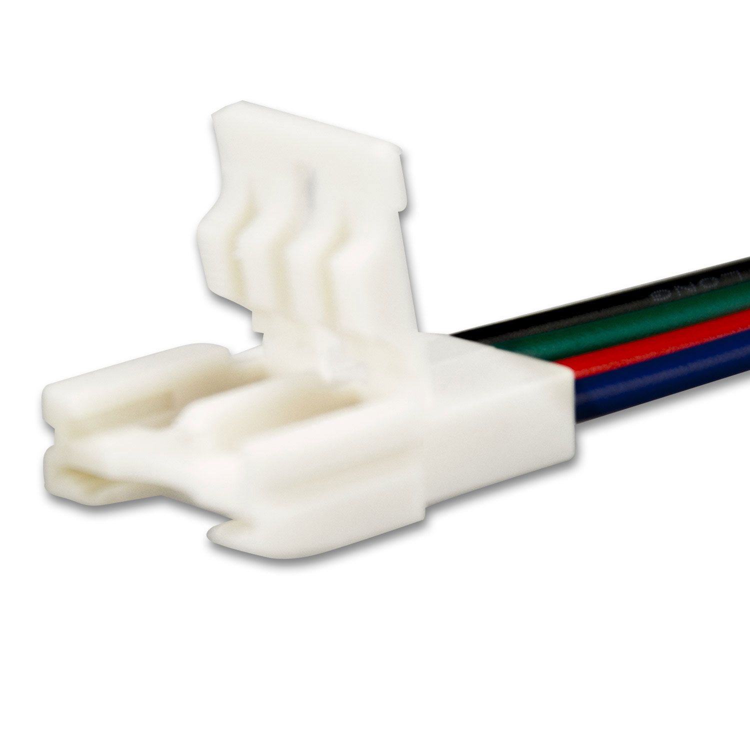 ISOLED Clip-Kabelanschluss (max. 5A) C2-410 für 4-pol. IP20 Flexstripes mit Breite 10mm, Pitch >8mm ISOLED Clip-Kabelanschluss (max. 5A) C2-410 für 4-pol. IP20 Flexstripes mit Breite 10mm, Pitch >8mm - 1