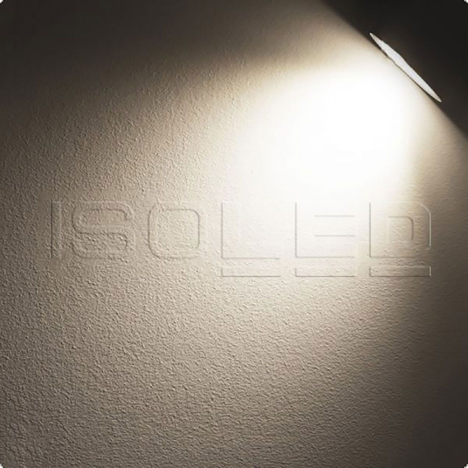 ISOLED 3-Phasen Schienenstrahler, 35W, 38°, schwarz matt, 4000K, CRI90 - 4