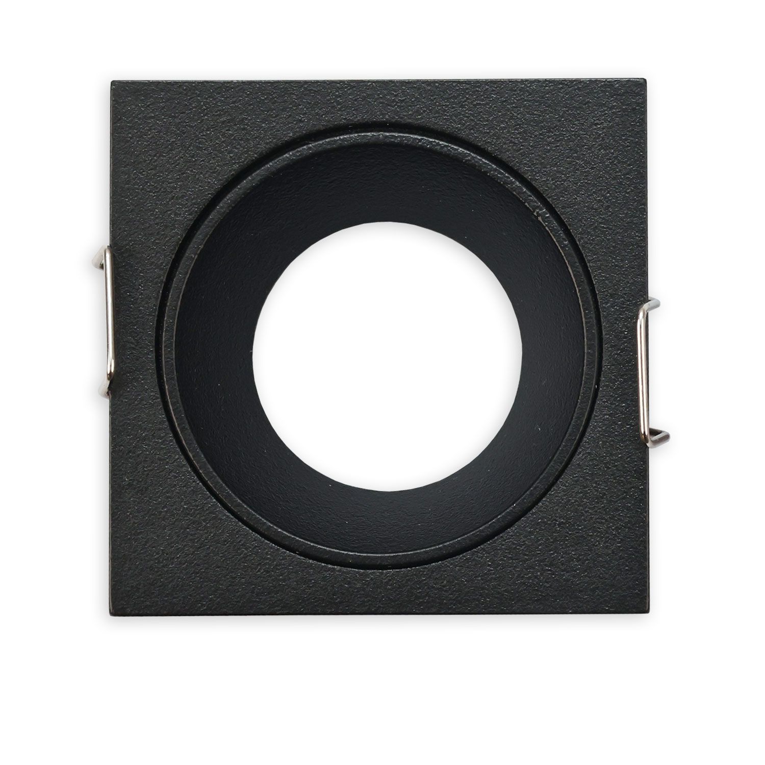 ISOLED Einbaurahmen für MR11/GU10 Mini Spots, eckig, schwarz - 1