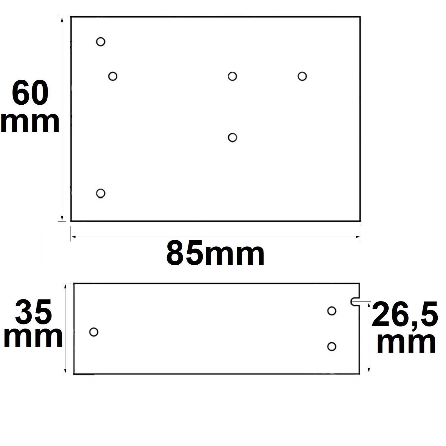ISOLED LED Trafo 24V/DC, 0-35W, Gitter - 2