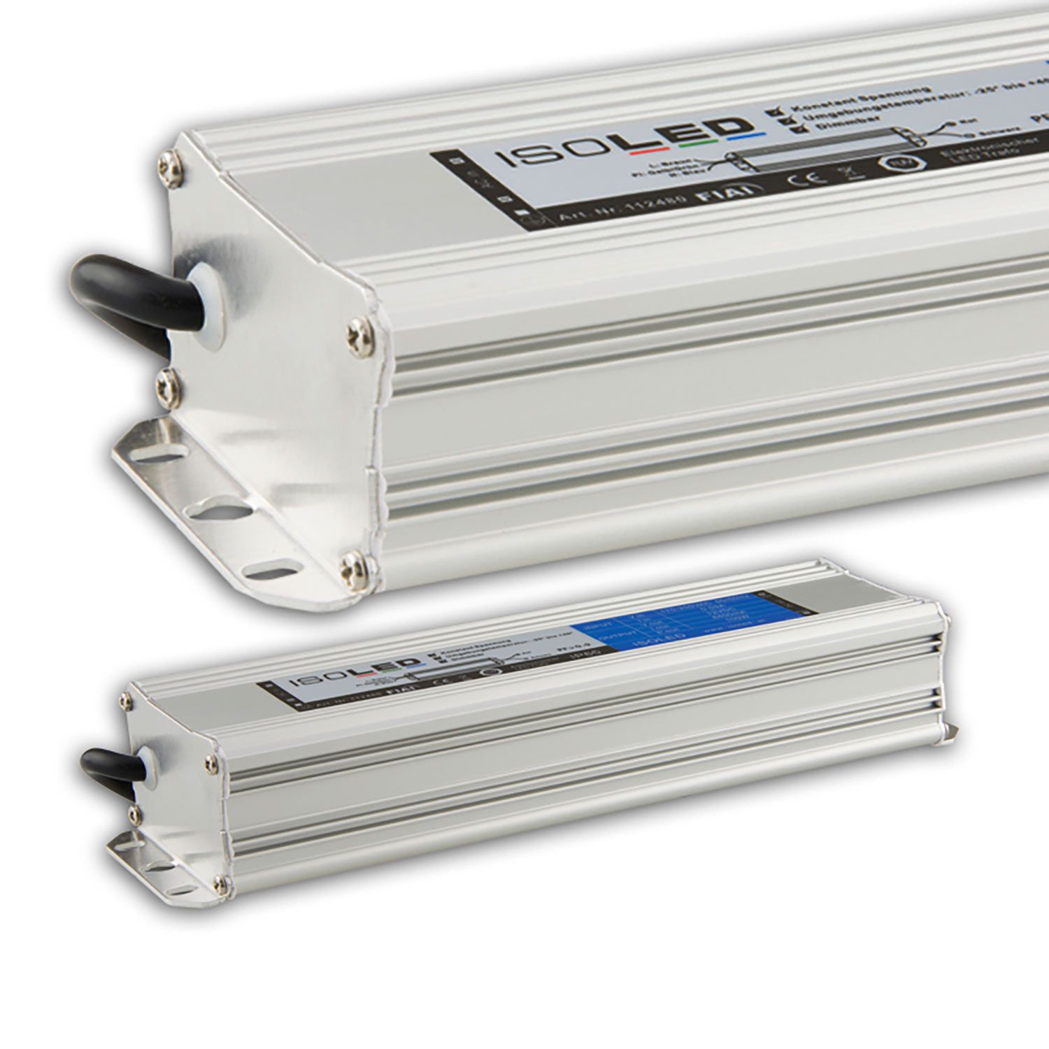 ISOLED LED Trafo 12V/DC, 20-100W, IP65, dimmbar (Spannungssenke) ISOLED LED Trafo 12V/DC, 20-100W, IP65, dimmbar (Spannungssenke) - 1