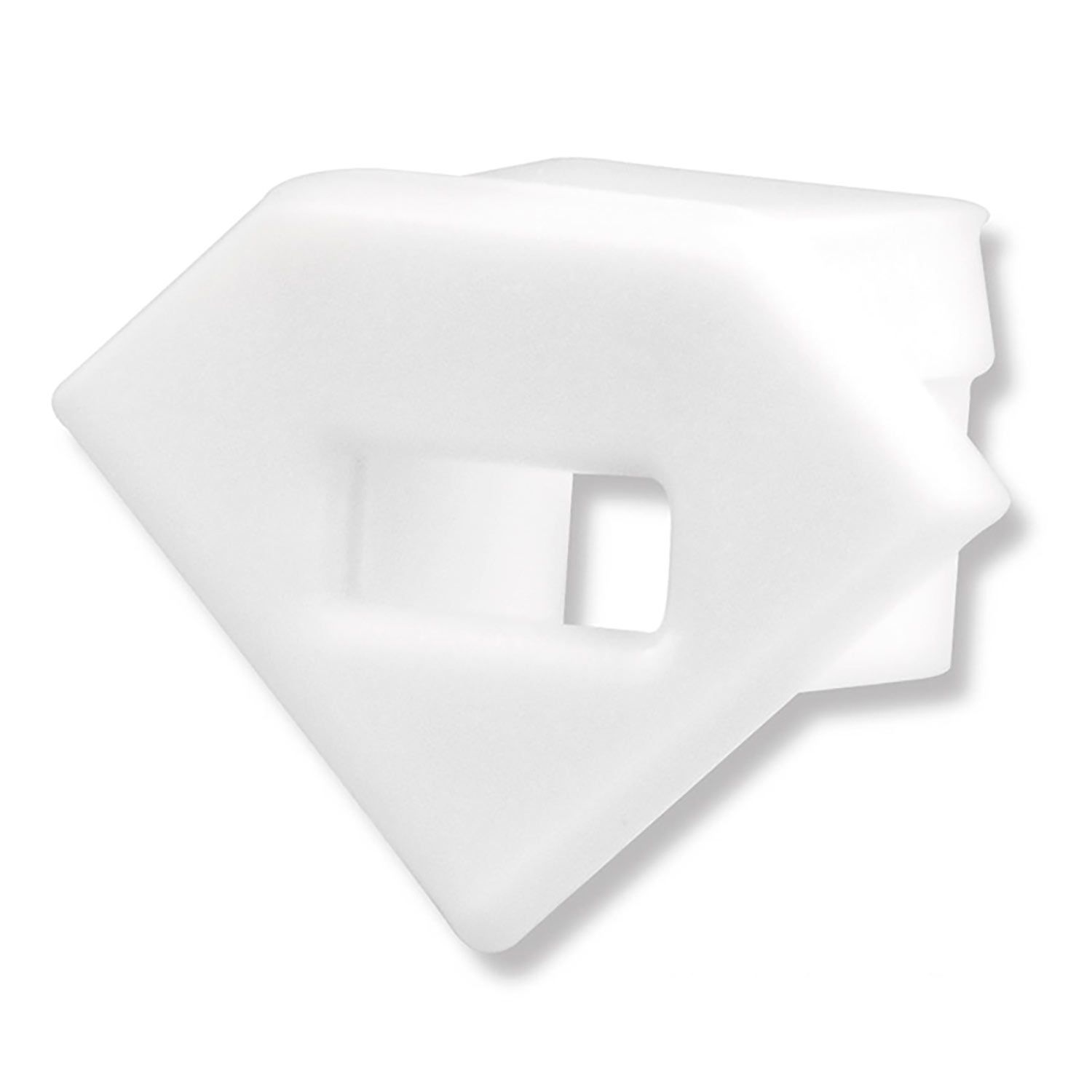 ISOLED Endkappe EC42W weiß für CORNER11 mit Kabeldurchführung, 1 STK ISOLED Endkappe EC42W weiß für CORNER11 mit Kabeldurchführung, 1 STK - 1