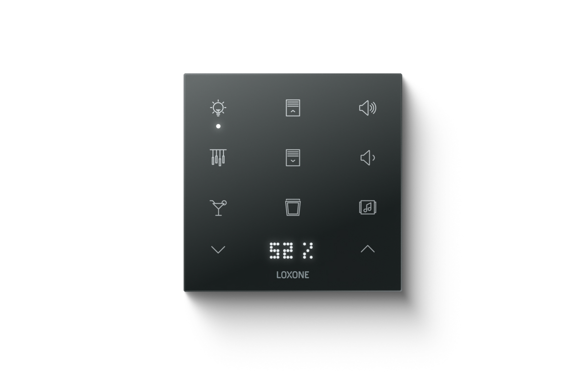 Loxone Touch Pure Flex Tree Gen. 1 Auslaufmodell Anthrazit - Produktbild 3